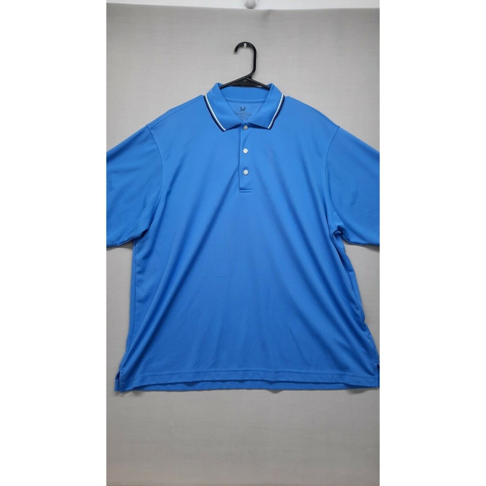 DESERT CLASSIC GOLF PERFORMANCE MEN'S POLO GOLF SHIRT XL 100% POLYESTER